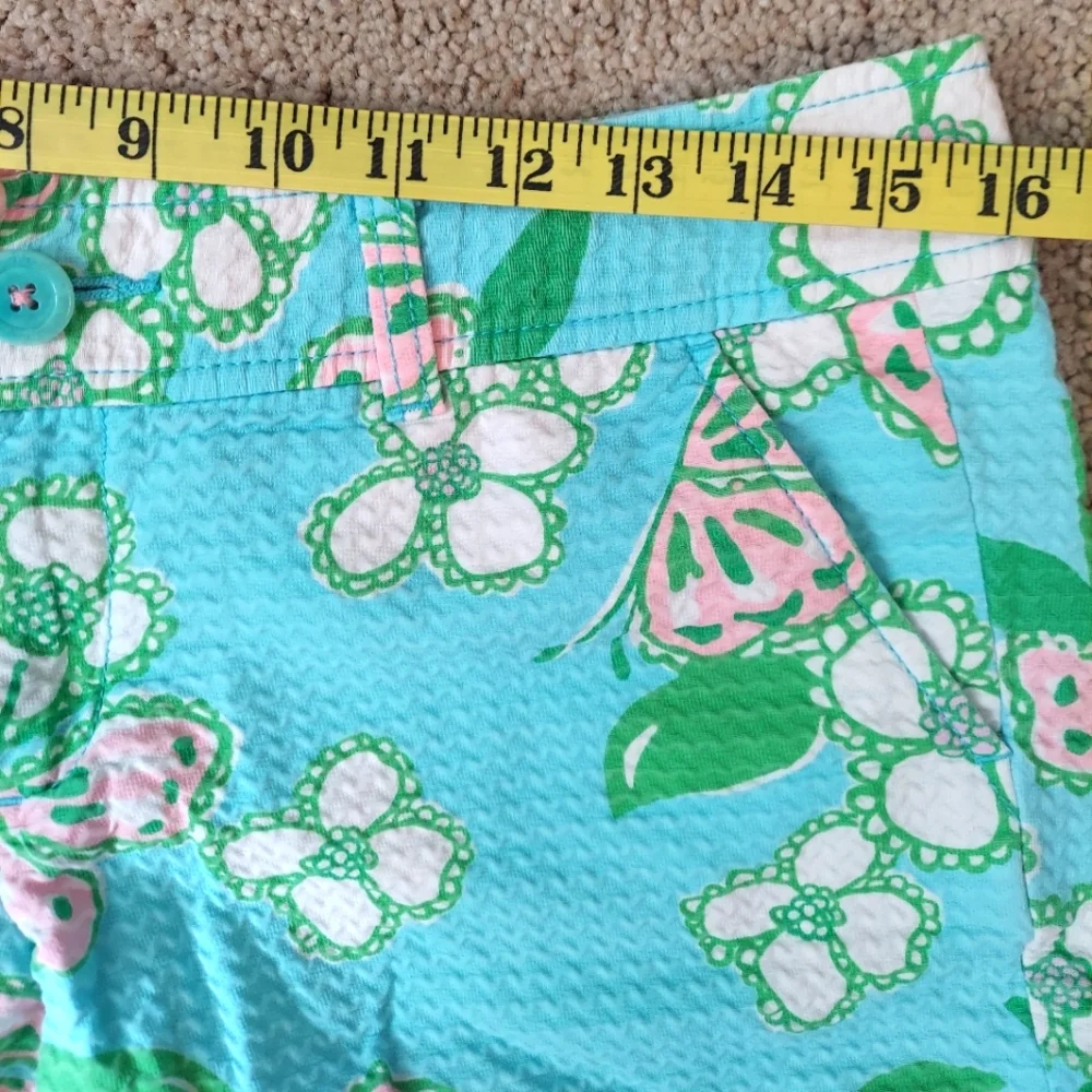 Lilly Pulitzer Buttercup Shorts Size 6 - Picture 7 of 9